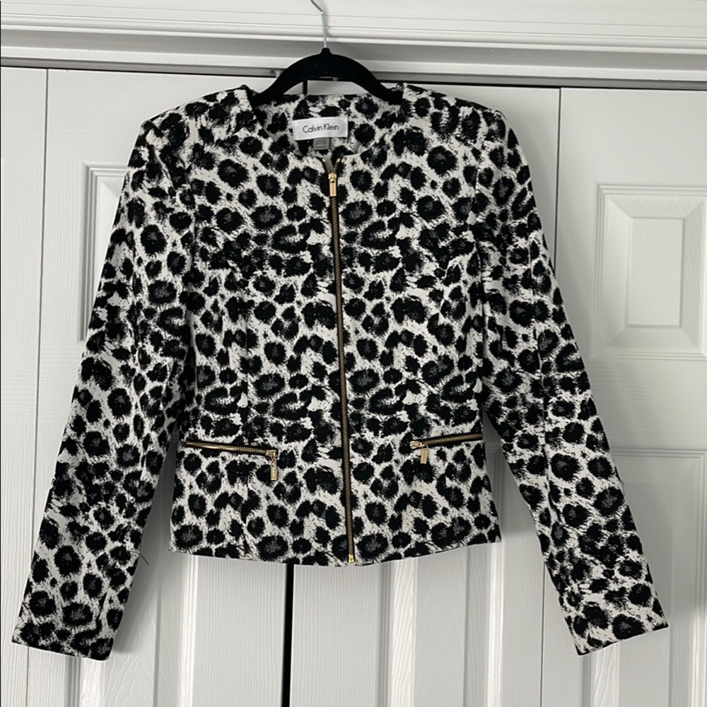 Beautiful Animal Print Jacket
